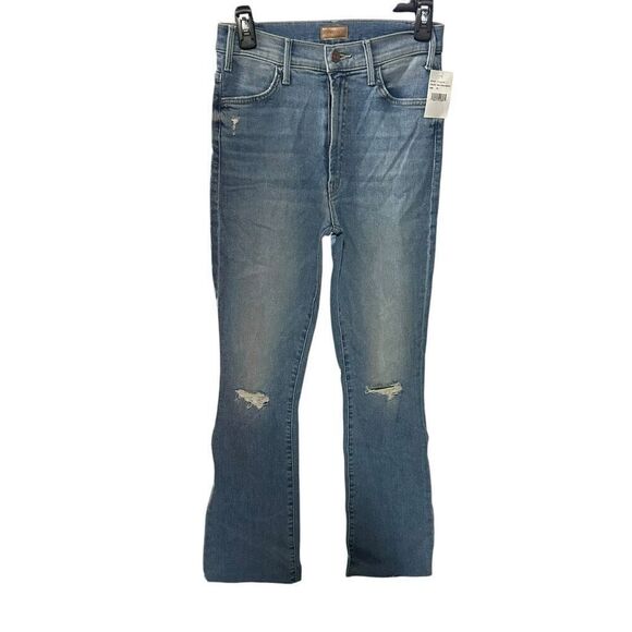 New Mother the Hustler Ankle Fray Jeans 30 Thrilling Shots - Picture 1 of 9